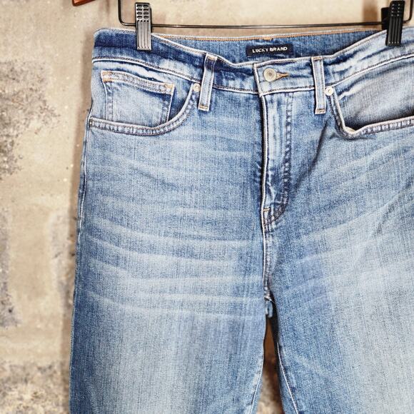 LUCKY BRAND sz 12 High Rise Crop Mini Boot Ankle BRIDGETTE - Picture 2 of 7